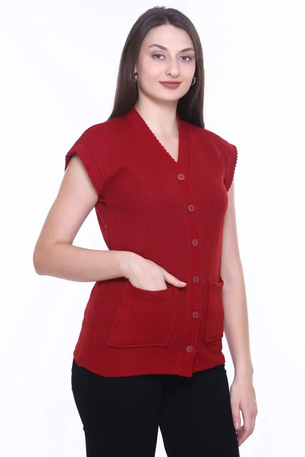 Maroon_Cotton_Blend_Regular_Casual_Sweater_For_Women