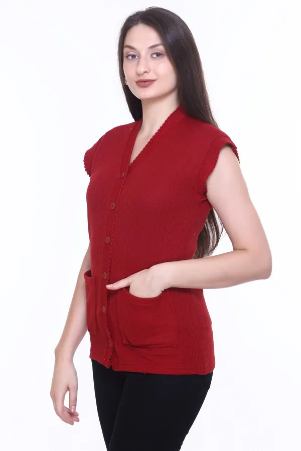 Maroon_Cotton_Blend_Regular_Casual_Sweater_For_Women