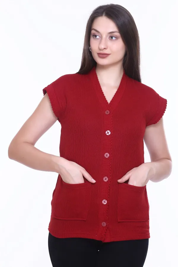 Maroon_Cotton_Blend_Regular_Casual_Sweater_For_Women