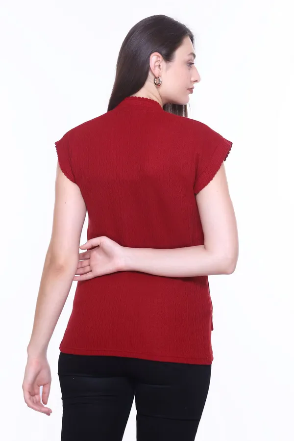 Maroon_Cotton_Blend_Regular_Casual_Sweater_For_Women