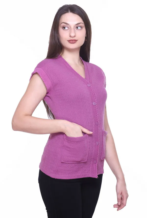 Pink_Cotton_Blend_Regular_Casual_Sweater_For_Women