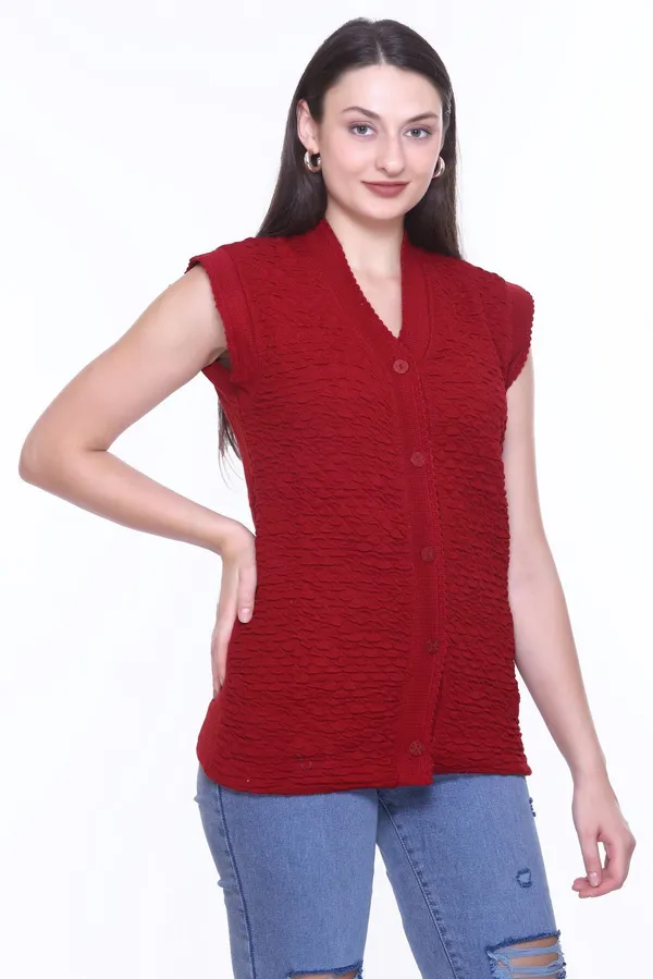 Maroon_Cotton_Blend_Regular_Casual_Sweater_For_Women