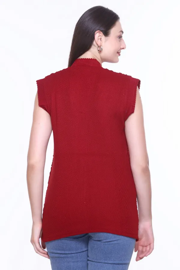 Maroon_Cotton_Blend_Regular_Casual_Sweater_For_Women