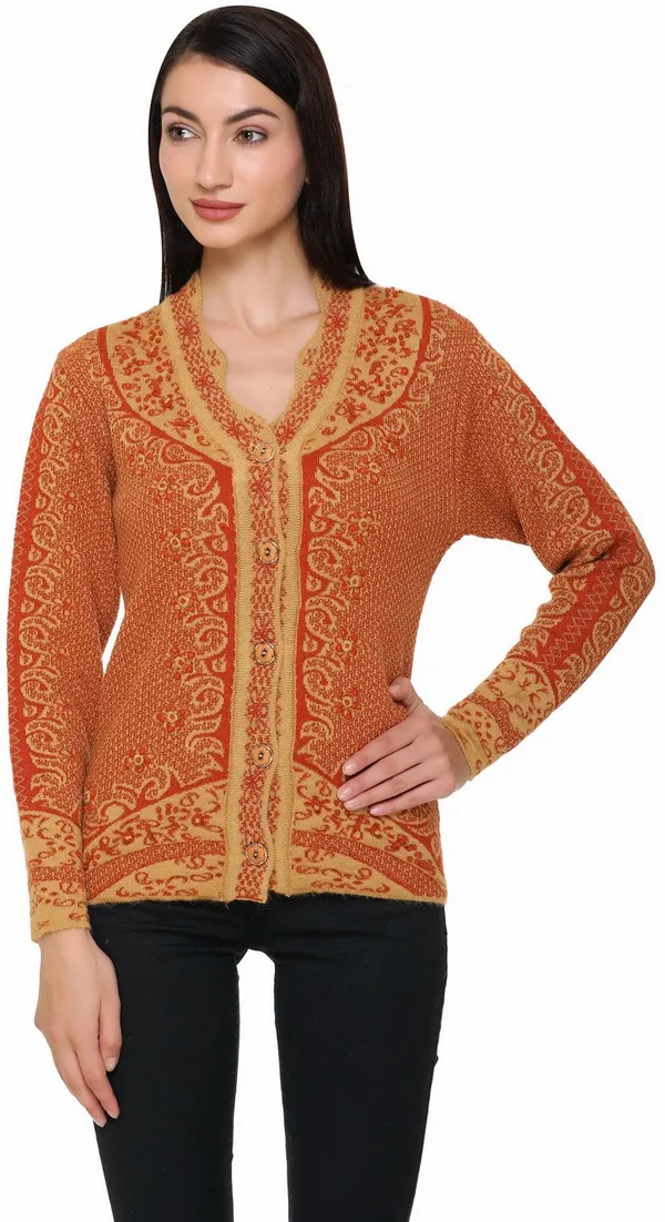 Multicolor_Acrylic_Blend_Regular_Casual_Sweater_For_Women