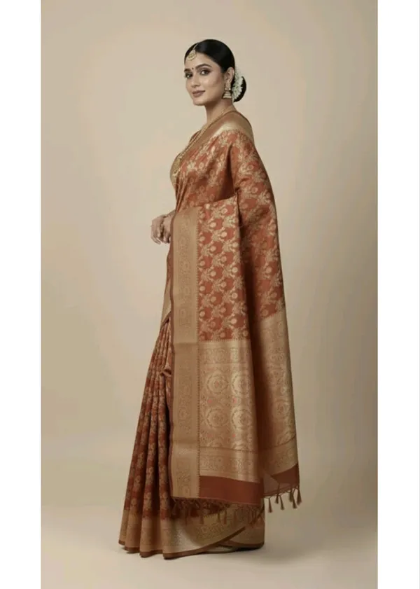 Peach_Silk_Saree_For_Women