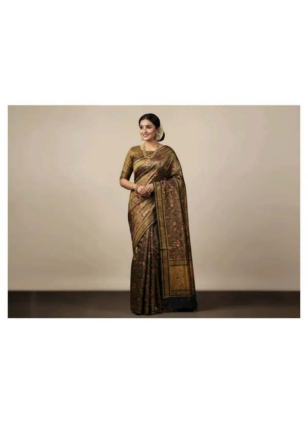 Multicolor_Paithani_Silk_Saree_For_Women