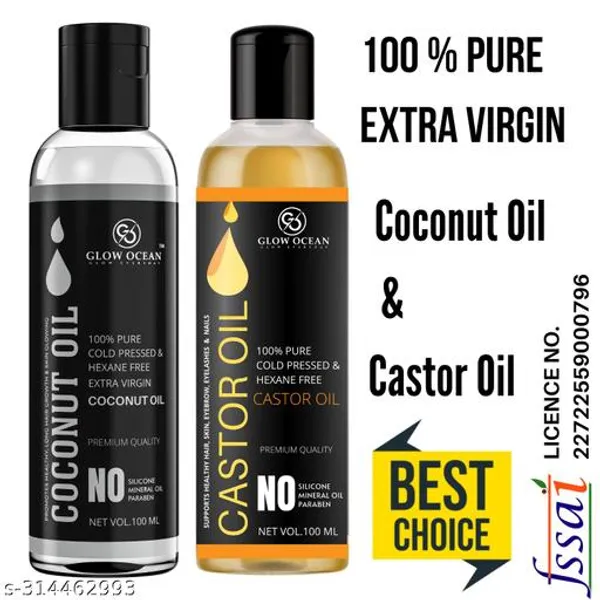 Extra_Virgin_Coconut_Oil_&_Pure_Cold-Presssed_Castor_Oil-100_%_Pure_Castor_&_Coconut_Oil_Combo