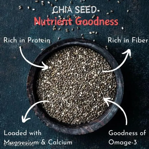 Seedix_-_Chia_Seeds_For_Eating_400Gm_|_Chia_Seeds_For_Weight_Loss_L_Loaded_With_Omega-3,_Zinc,_Rich_Fiber_&_Calcium_|_Good_For_Heart_Health_L_100_%_Pure_&_Natural_Healthy_Diet_Seeds_L