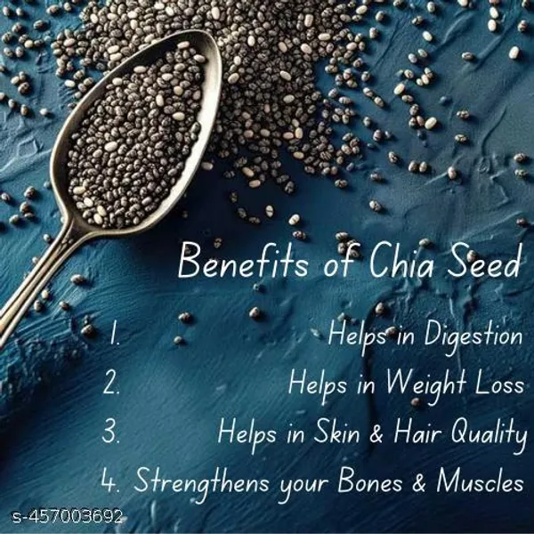 Seedix_-_Chia_Seeds_For_Eating_400Gm_|_Chia_Seeds_For_Weight_Loss_L_Loaded_With_Omega-3,_Zinc,_Rich_Fiber_&_Calcium_|_Good_For_Heart_Health_L_100_%_Pure_&_Natural_Healthy_Diet_Seeds_L