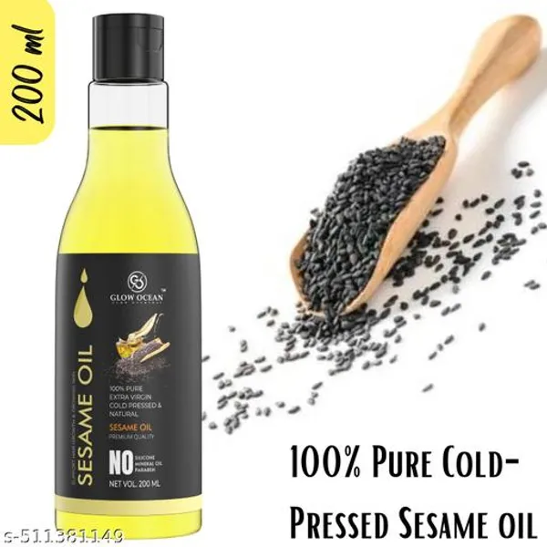Extra_Virgin_Sesame_Oil_For_Hair_Growth_&_Skin__100%_Pure_Cold_Pressed_Edible_Sesame_Oil