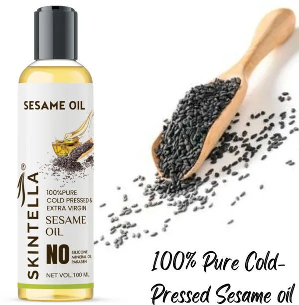 100%_Pure_Natural_Cold_Pressed_Edible_Til_Ka_Tel_Hair_Oil_(100_Ml)