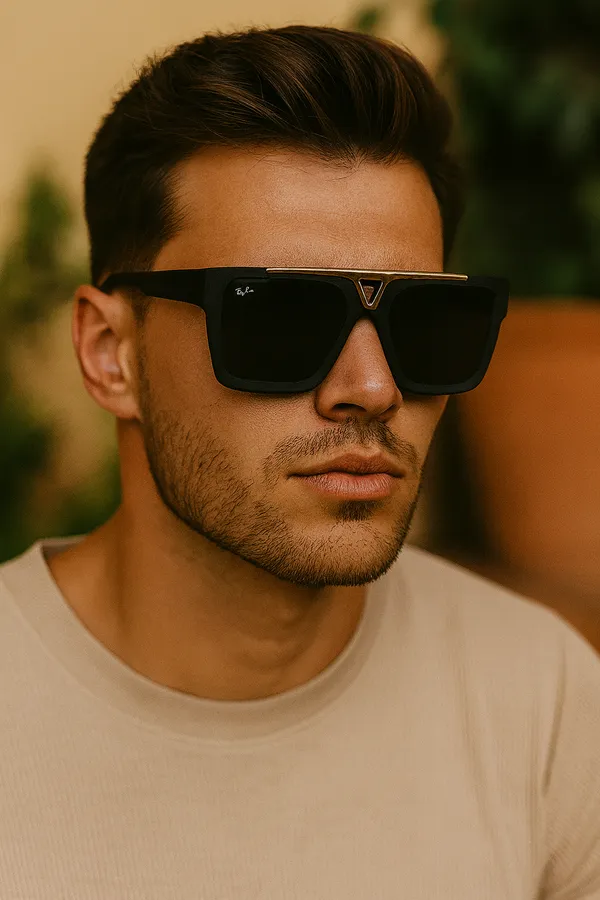 Ray-Ban_Matt_(Black_and_Gold)_UV_Protected_Stylish_Sunglasses_Unisex