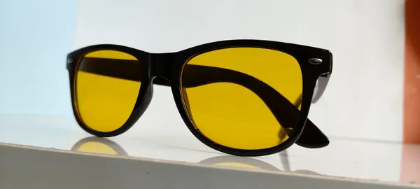 Orange__Black_Wayfarer_Sunglasses_For_Men_And_Women