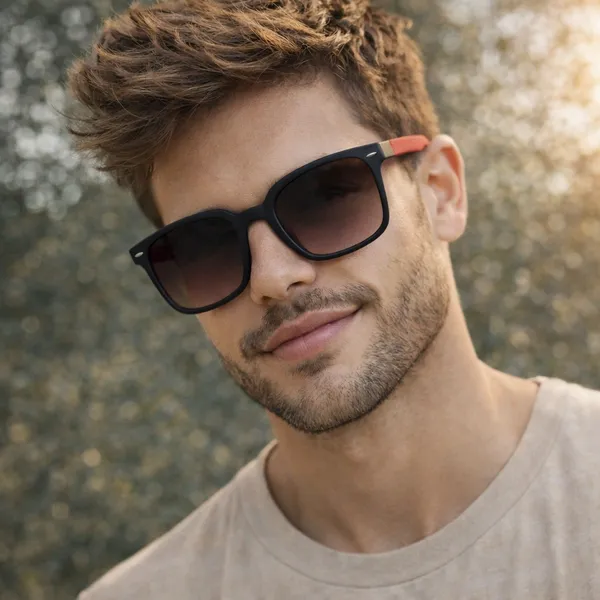 Richkart_Polarized_Sunglasses_for_KIDS_(Boy_&_Girl)_Matt_Red_&_Black_Frame