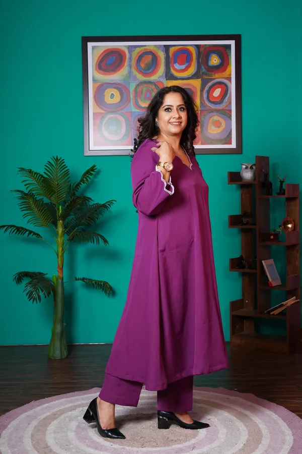 Purple_Rayon_Premium_Long_Dress_With_Dupatta_For_Women_&_Girls