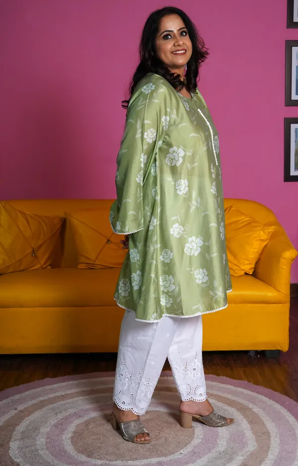 Green_Rayon_Premium_Co-Ord_Set_For_Women_&_Girls
