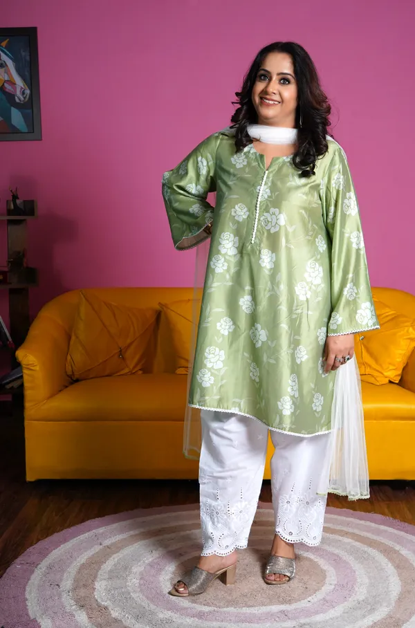 Green_Rayon_Premium_Co-Ord_Set_For_Women_&_Girls
