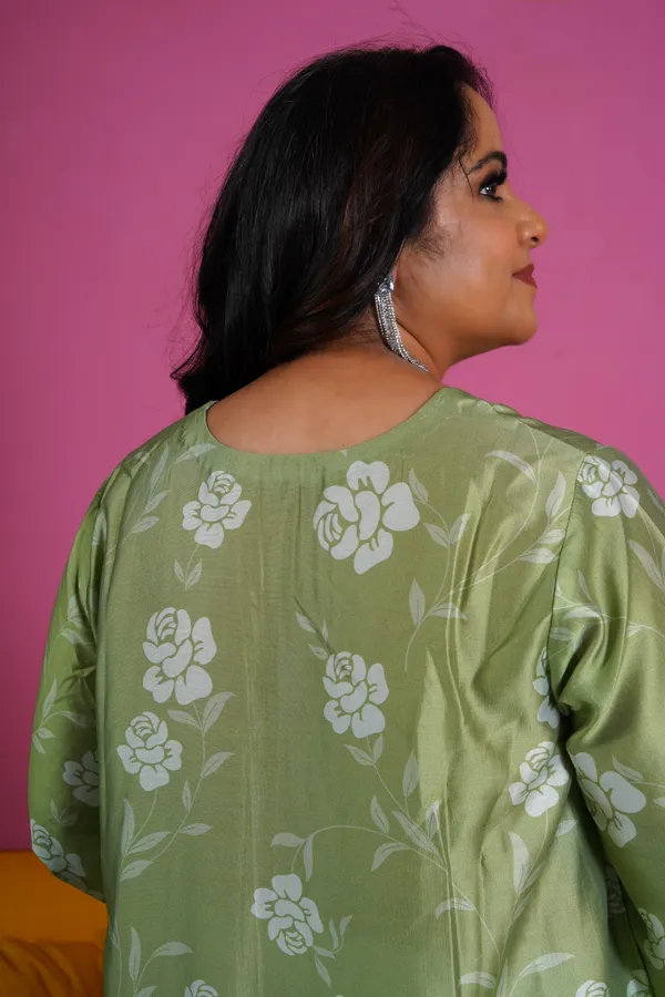 Green_Rayon_Premium_Co-Ord_Set_For_Women_&_Girls