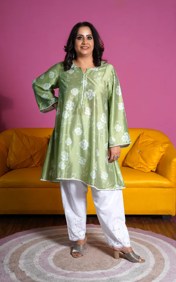 Green_Rayon_Premium_Co-Ord_Set_For_Women_&_Girls