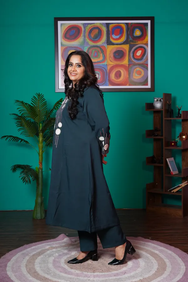 Green_Rayon_Premium_Long_Dress_With_Dupatta_For_Women_&_Girls