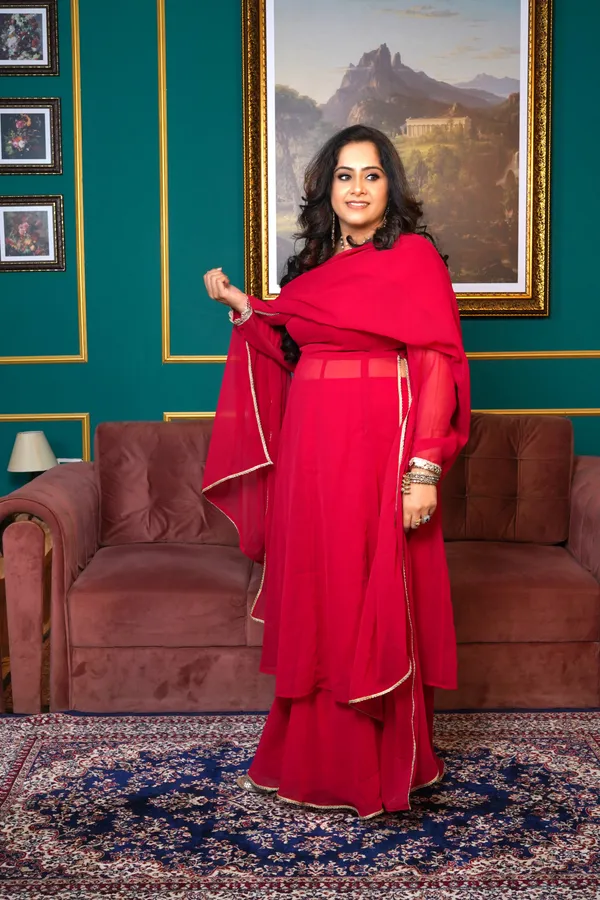 Red_Rayon_Premium_Long_Dress_With_Dupatta_For_Women_&_Girls
