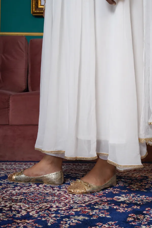 White_Rayon_Premium_Long_Dress_With_Dupatta_For_Women_&_Girls