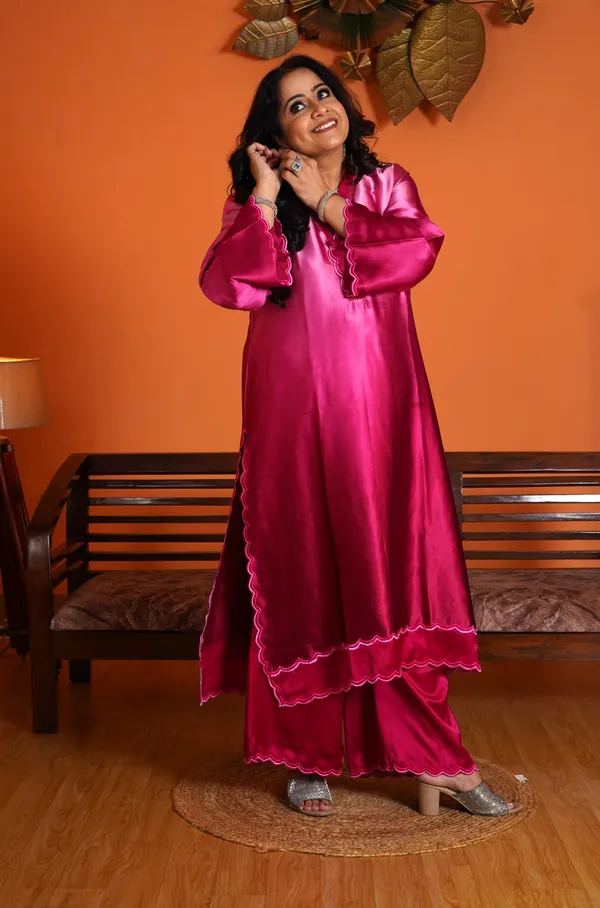 Pink_Rayon_Premium_Long_Dress_With_Dupatta_For_Women_&_Girls