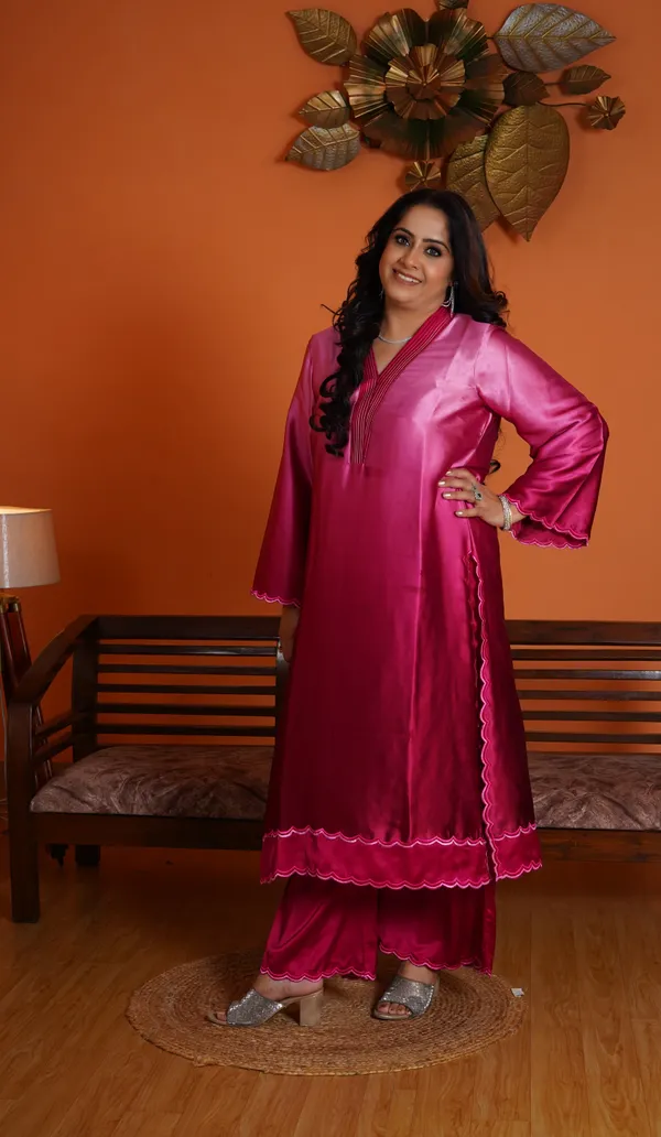 Pink_Rayon_Premium_Long_Dress_With_Dupatta_For_Women_&_Girls