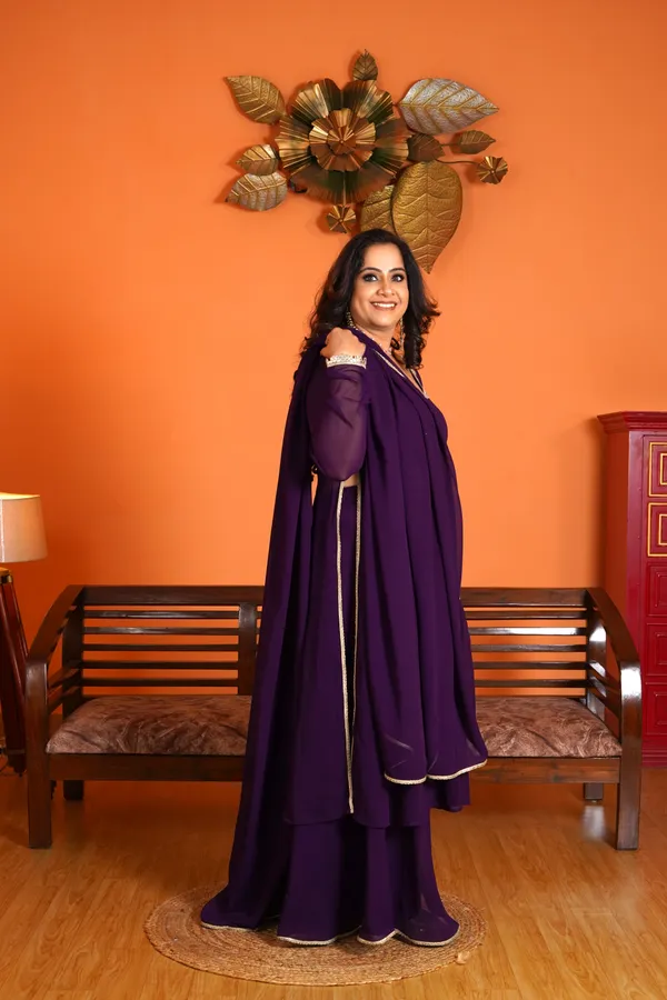 Purple_Rayon_Premium_Long_Dress_With_Dupatta_For_Women_&_Girls