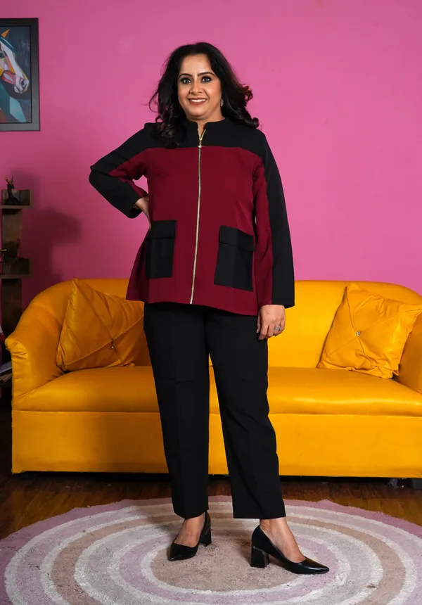 Black_&_Red_Rayon_Premium_Co-Ord_Set_For_Women_&_Girls