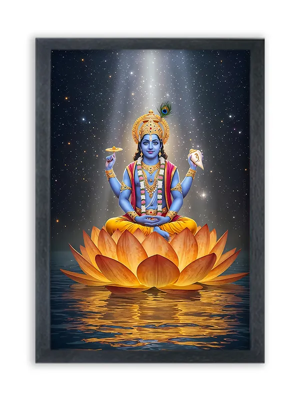 Radha_Krishna_Photo_Frame_For_Wall_Mounted_Painting_(10_*_14_Inches)_(With_Frame)