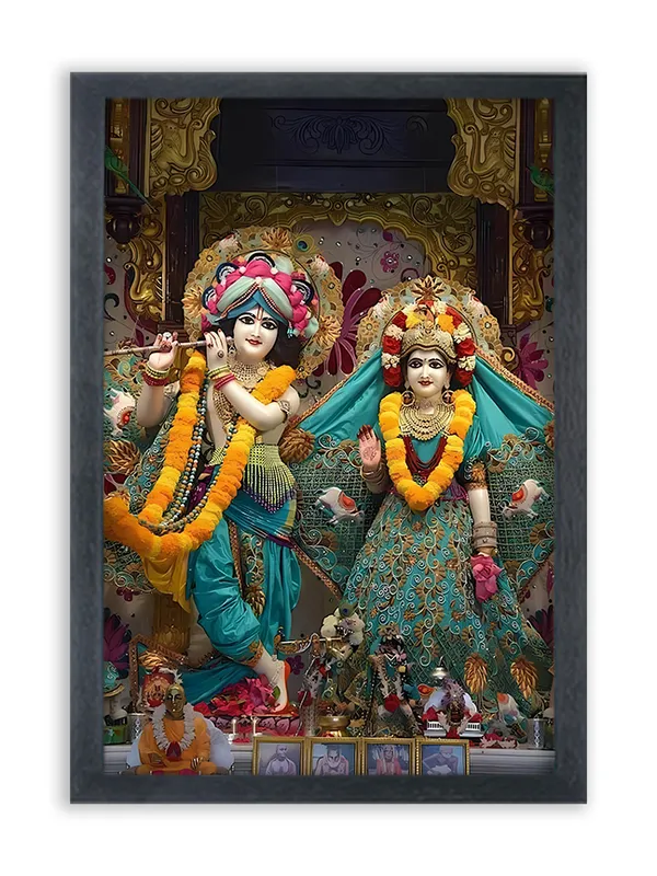 Radha_Krishna_Photo_Frame_For_Wall_Mounted_Painting_(10_*_14_Inches)_(With_Frame)