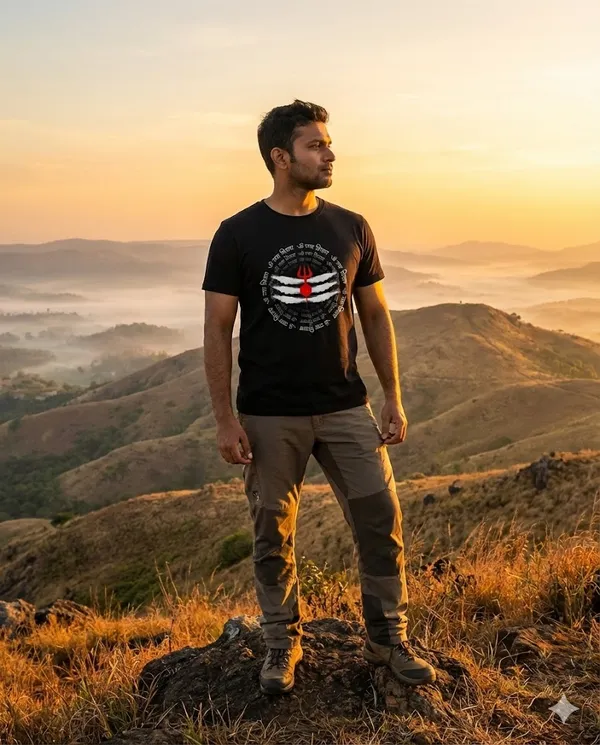 Black_Cotton_Lycra_T-Shirt_β_Om_Namah_Shivaya_Design