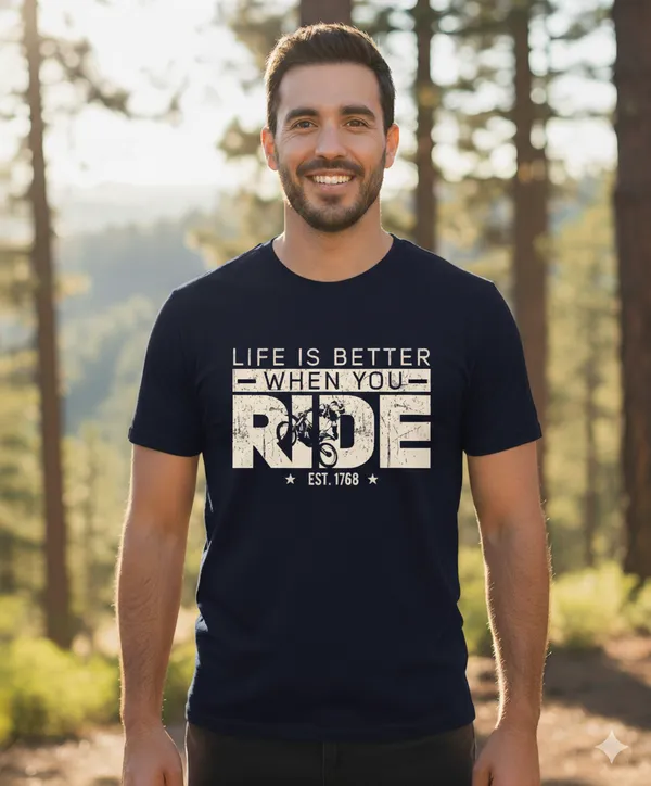 Black_Premium_Cotton_Lycra_printed_Life_Is_Better_T-Shirt_For_Men