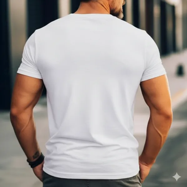 White_Premium_Cotton_Lycra_printed_Punjab_T-Shirt_For_Men