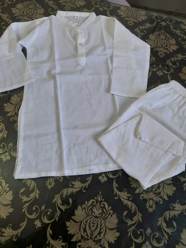 White_Cotton_Kurta_Pajama_Dhoti_Set_For_Boy
