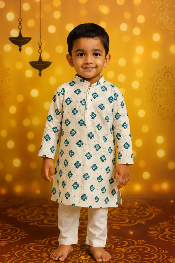 White_Cotton_Kurta_Pajama_Dhoti_Set_For_Boy