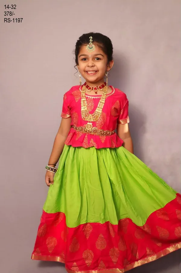 Multicolor_Cotton_Ethnic_Wear_For_Girl