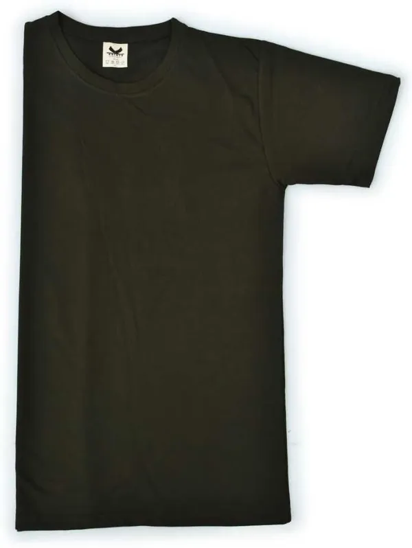 Dark_Green_Cotton_Blend_Printed_Regular_T-Shirt_For_Men
