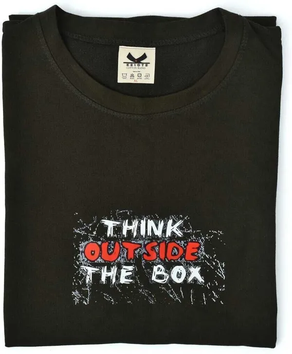 Dark_Green_Cotton_Blend_Printed_Regular_T-Shirt_For_Men