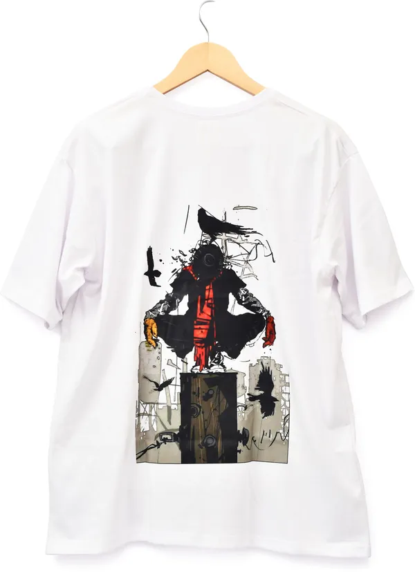 White_Cotton_Blend_Printed_Oversized_T-Shirt_For_Men