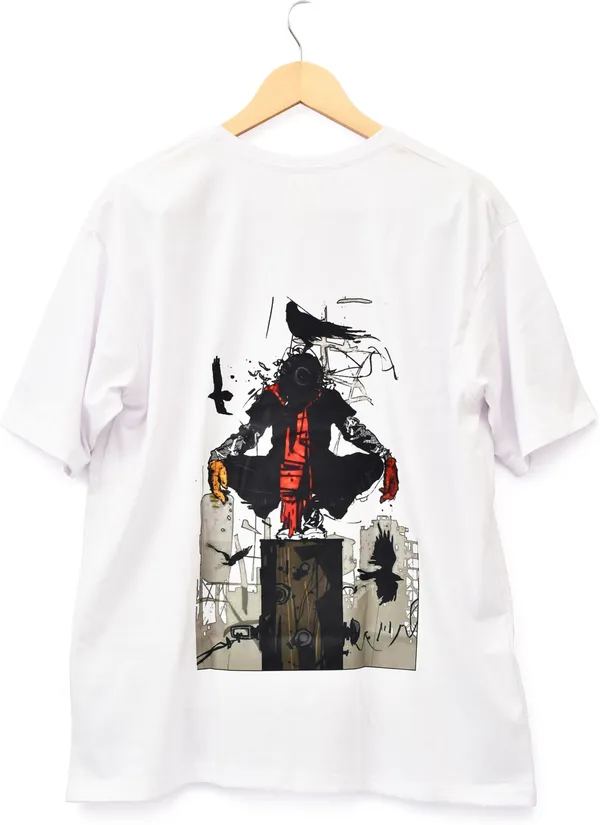 White_Cotton_Blend_Printed_Oversized_T-Shirt_For_Men