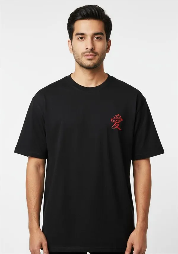 Black_Cotton_Blend_Printed_Oversized_T-Shirt_For_Men