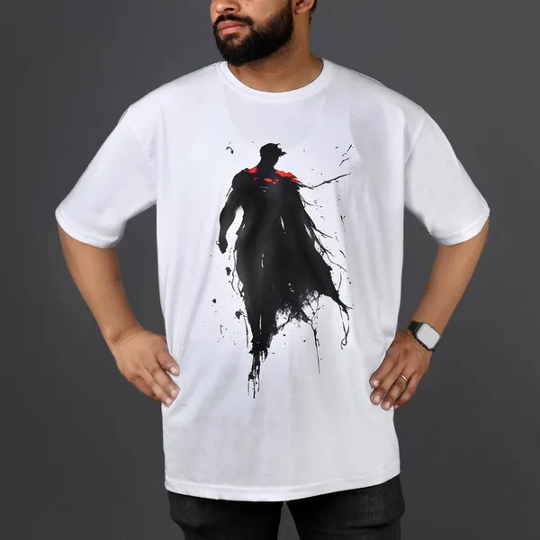 White_Cotton_Blend_Round_Neck_T-Shirt_For_Men
