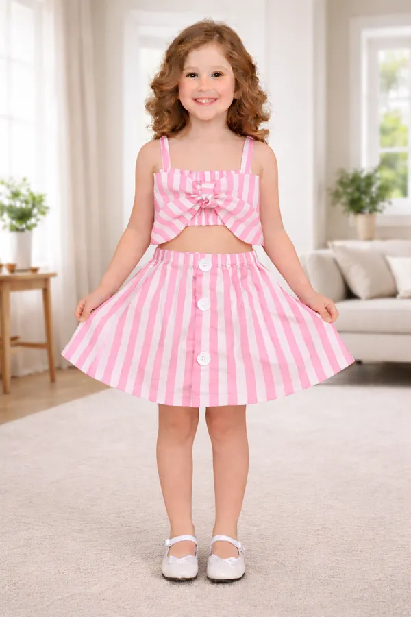 Pink_Stripe_Bow_Co-Ord_Set