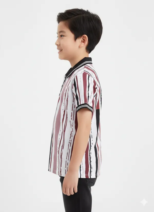 Boys_Abstract_Vertical_Stripe_Printed_Polo_T-Shirt