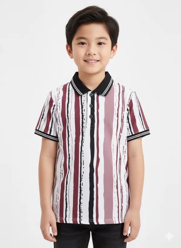 Boys_Abstract_Vertical_Stripe_Printed_Polo_T-Shirt