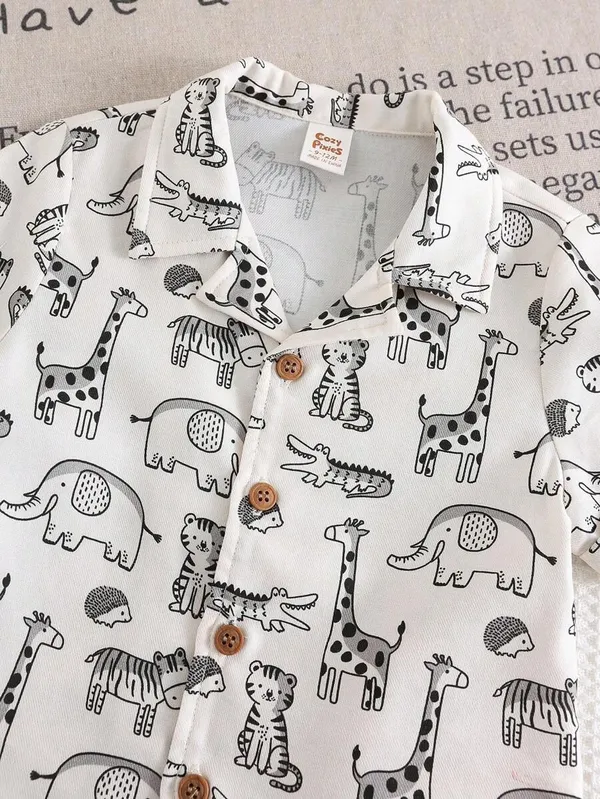 Boys_Cute_Animal_Print_Shirt_&_Shorts_Co-Ord_Set