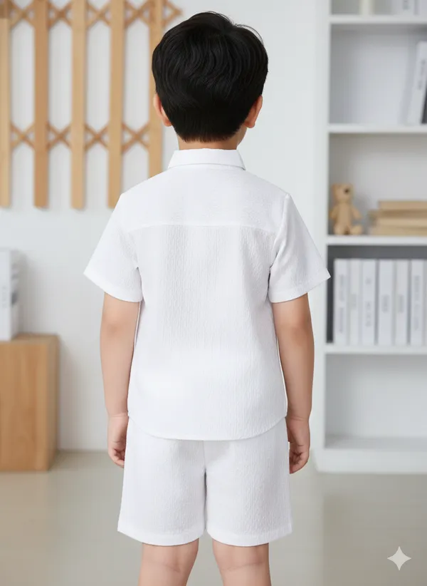 Boys_Solid_White_Cotton_Shirt_&_Shorts_Set