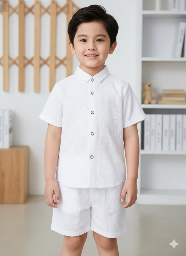 Boys_Solid_White_Cotton_Shirt_&_Shorts_Set